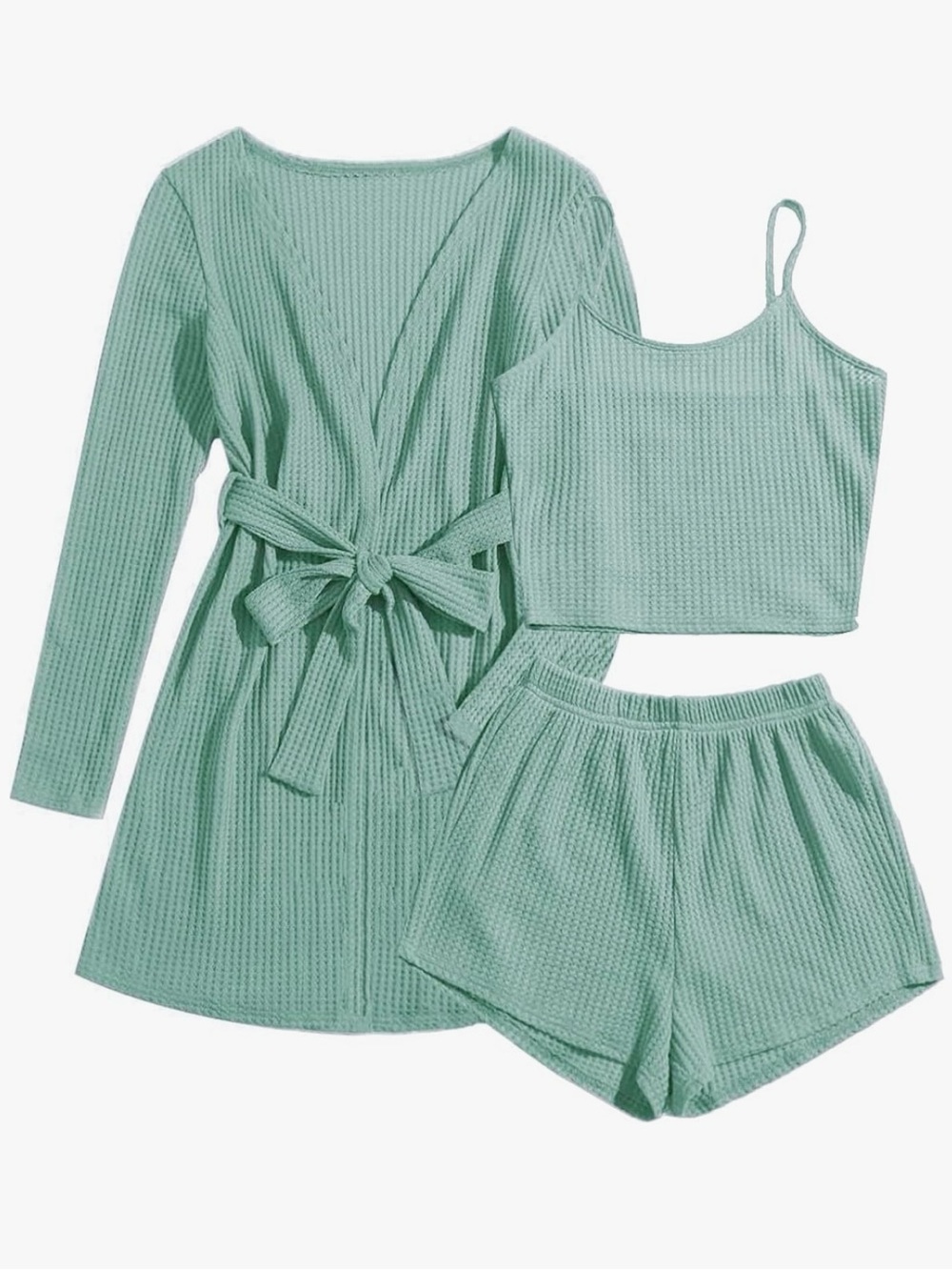 Ribbed 3-Piece Lounge Set